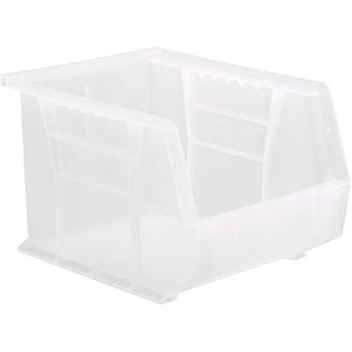Bac transparent ultra empilable & suspendable, 8-1/4" la, 7" h x 10-3/4" p, Transparent Nuna Depot Inc.
