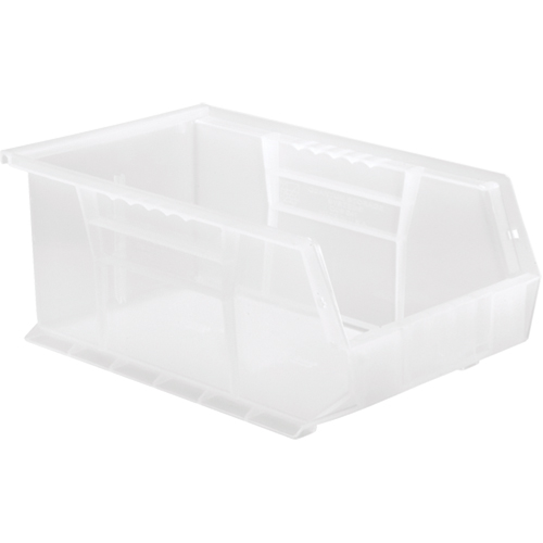Bac transparent ultra empilable & suspendable, 8-1/4" la, 6" h x 13-5/8" p, Transparent Nuna Depot Inc.