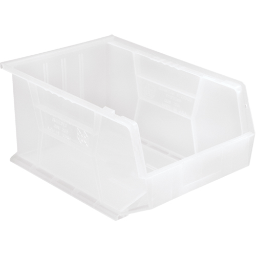 Bac transparent ultra empilable & suspendable, 11" la, 8" h x 16" p, Transparent Nuna Depot Inc.