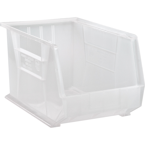 Bac transparent ultra empilable & suspendable, 11" la, 10" h x 18" p, Transparent Nuna Depot Inc.