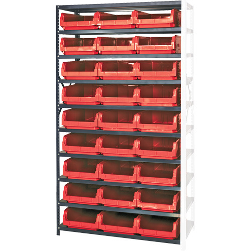 Shelving Unit with Stacking Bins, Steel, Magnum Bin, Add-On, 42" W x 76" H Nuna Depot Inc.