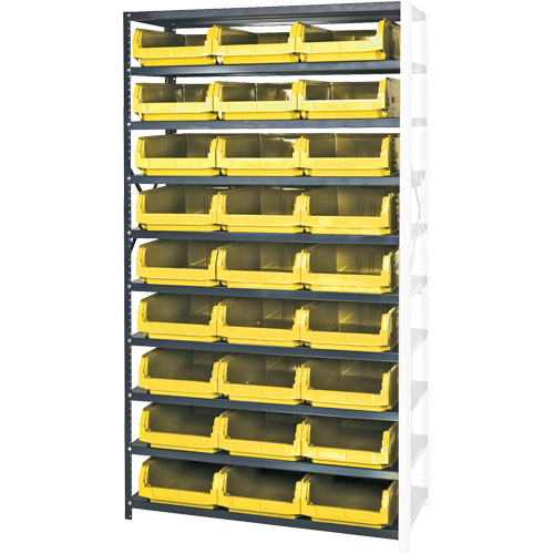 Shelving Unit with Stacking Bins, Steel, Magnum Bin, Add-On, 42" W x 76" H Nuna Depot Inc.