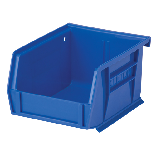 Stack & Hang Bin, 4-1/8" W x 3" H x 5-3/8" D, Blue Nuna Depot Inc.