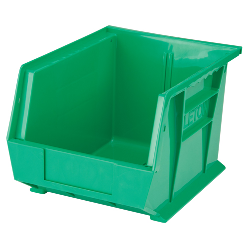Stack & Hang Bin, 8-1/4" W x 7" H x 10-3/4" D, Green Nuna Depot Inc.