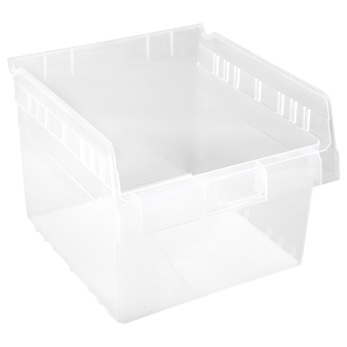 Bacs pour &eacute;tag&egrave;re Store-Max, 11-1/8" la x 8" H x 11-5/8" p, Transparent, Capacit&eacute; 44 lb Nuna Depot Inc.