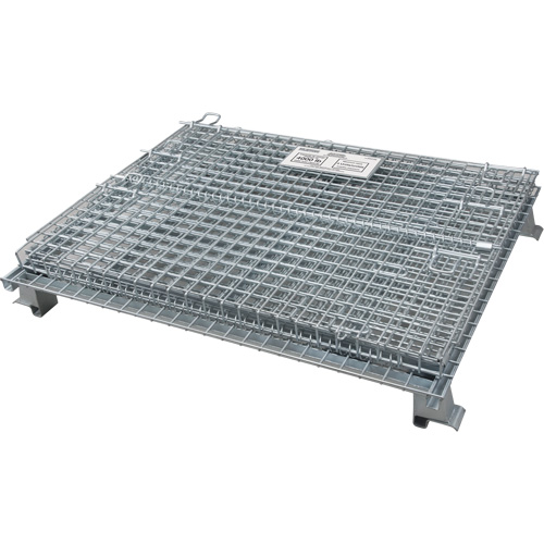 Conteneur repliable en m&eacute;tal grillag&eacute;, 40" la x 32" p x 34" h, Capacit&eacute; de 4000 lb Nuna Depot Inc.
