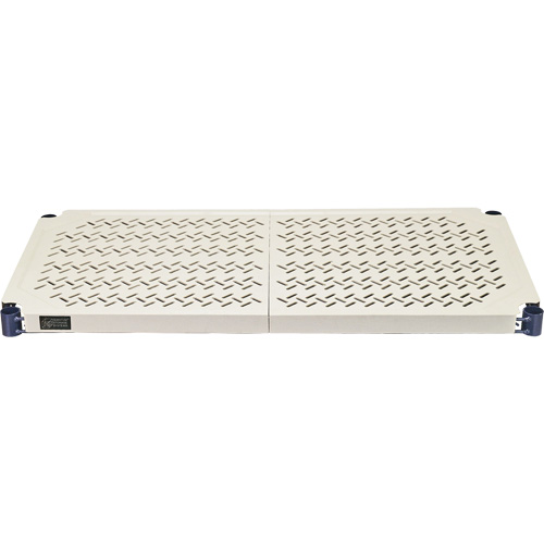 Wire Shelving Unit with Plastic Shelves, Wire Frame with Plastic Shelves, Boltless, Starter, 30" W x 72" H x 24" D Nuna Depot Inc.