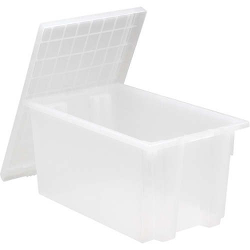 Contenant robuste Stack & Nest, 13" x 15,5" x 19,5", Transparent Nuna Depot Inc.