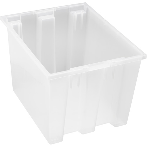 Contenant robuste Stack & Nest, 13" x 15,5" x 19,5", Transparent Nuna Depot Inc.