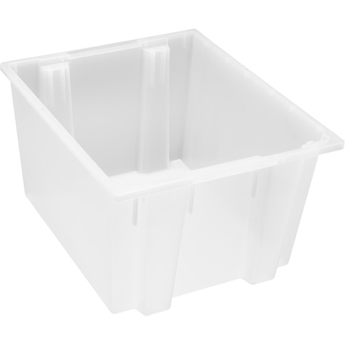 Contenant robuste Stack & Nest, 13" x 19,5" x 23,5", Transparent Nuna Depot Inc.