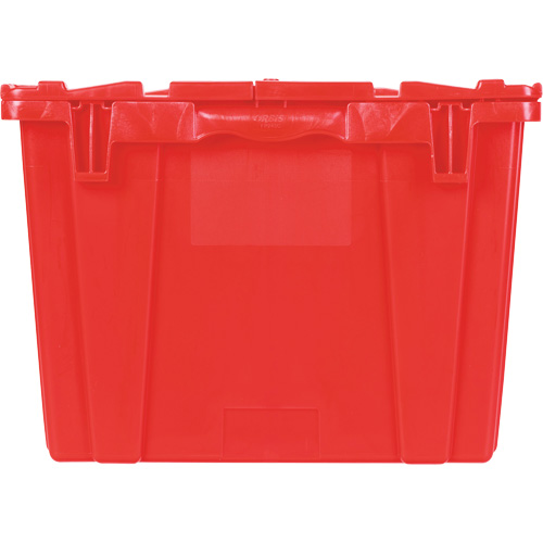 FP243C FliPak Nestable Tote, 26.9" x 16.9" x 12.1", Red Nuna Depot Inc.