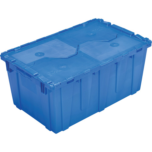 FP243C FliPak Nestable Tote, 26.9" x 16.9" x 12.1", Blue Nuna Depot Inc.