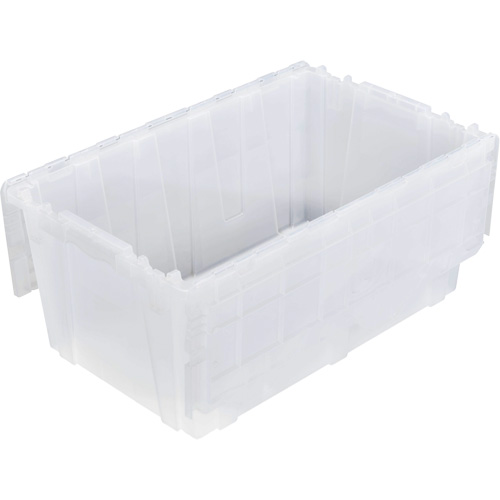 FP243C FliPak Nestable Tote, 26.9" x 16.9" x 12.1", Clear Nuna Depot Inc.