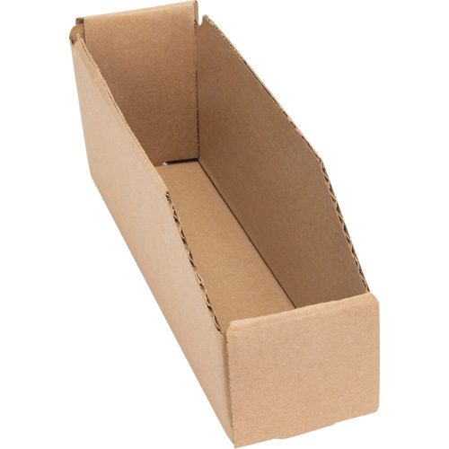 Boîtes profondes en carton ondul&eacute;, 2-7/8" la x 11-1/4" p x 4-1/2" h, Beige Nuna Depot Inc.