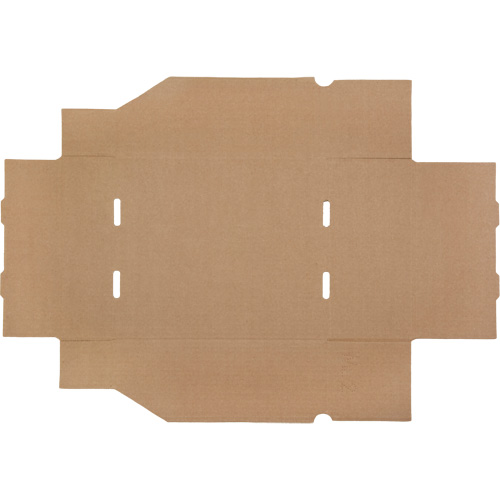 Boîtes profondes en carton ondul&eacute;, 9-3/4" la x 11-1/4" p x 4-1/2" h, Beige Nuna Depot Inc.