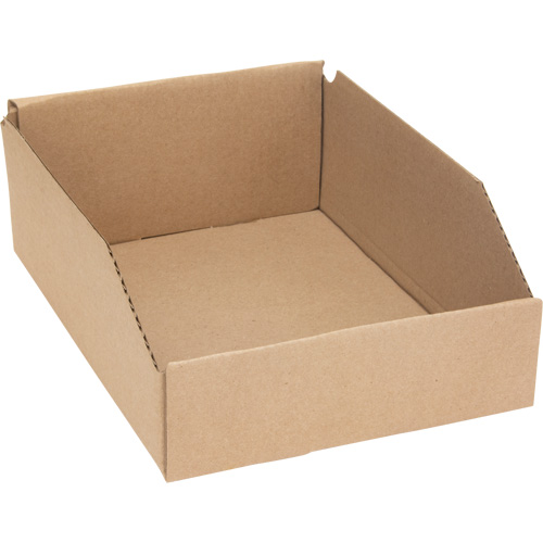 Boîtes profondes en carton ondul&eacute;, 8-3/4" la x 11-1/4" p x 4-1/2" h, Beige Nuna Depot Inc.