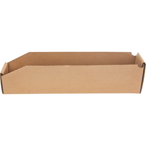 Boîtes profondes en carton ondul&eacute;, 1-7/8" la x 17-1/8" p x 4-1/2" h, Beige Nuna Depot Inc.