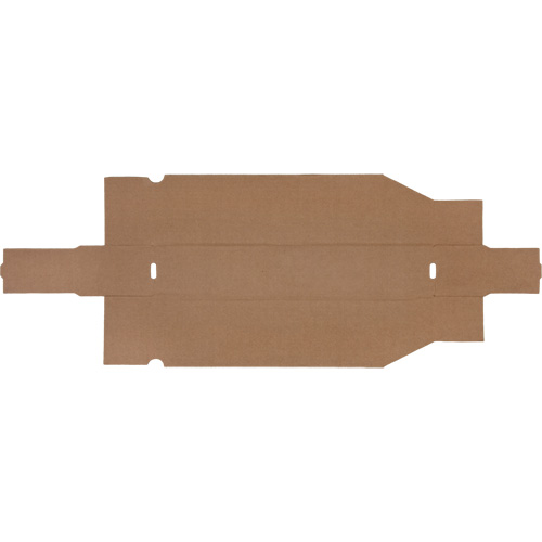 Boîtes profondes en carton ondul&eacute;, 1-7/8" la x 17-1/8" p x 4-1/2" h, Beige Nuna Depot Inc.