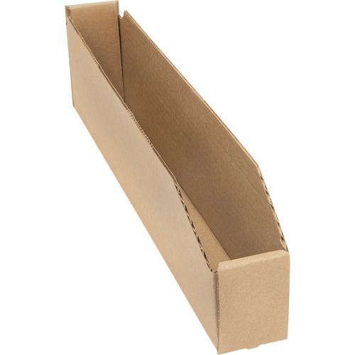 Boîtes profondes en carton ondul&eacute;, 2-7/8" la x 17-1/4" p x 4-1/2" h, Beige Nuna Depot Inc.