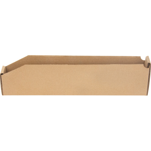 Boîtes profondes en carton ondul&eacute;, 2-7/8" la x 17-1/4" p x 4-1/2" h, Beige Nuna Depot Inc.