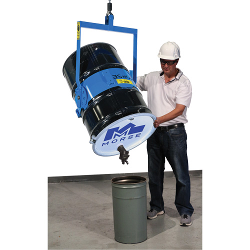 Ensemble de l&egrave;ve-baril manuel inclinable, Baril de 55 gal. US (45 gal. imp.), Capacit&eacute; 800 lb/363 kg Nuna Depot Inc.
