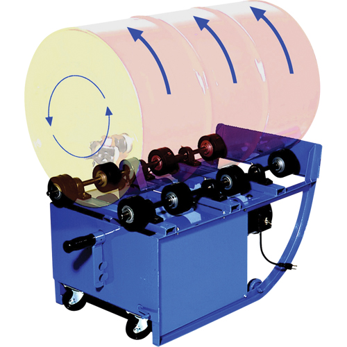 Portable Rotators, 55 US gal. (45 Imperial Gal.) Capacity, Variable Speed, 0.5 HP Nuna Depot Inc.