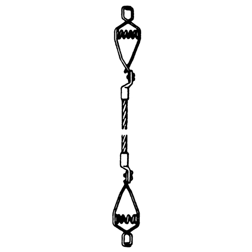 Light-Duty Bonding & Grounding Wire Assemblies - Two Alligator Clips Nuna Depot Inc.