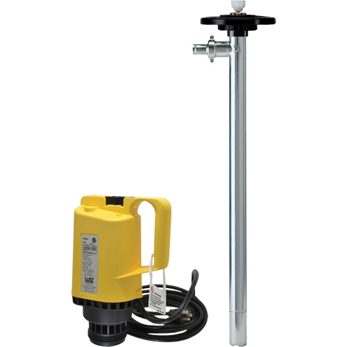 Pompes &agrave; tambour &eacute;lectriques, Acier inoxydable, 54,5 gal./min Nuna Depot Inc.