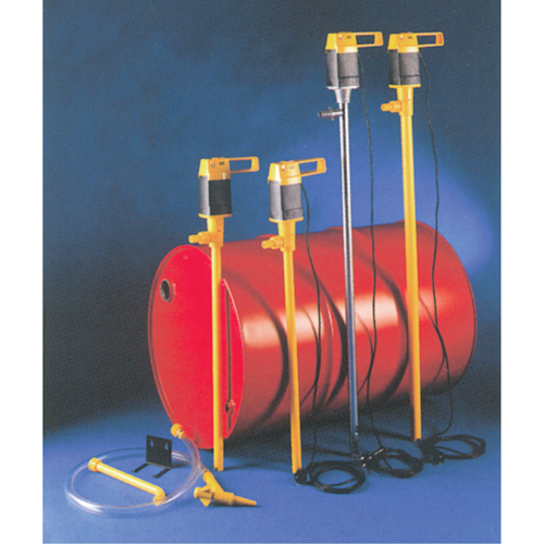 Pompes &agrave; tambour &eacute;lectriques, Polypropyl&egrave;ne, 12,5 gal./min Nuna Depot Inc.