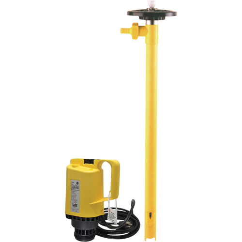 Electric Drum Pumps, Polypropylene, 45 GPM Nuna Depot Inc.