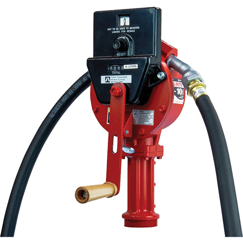 UL Approved Rotary Hand Pumps With Meter, Aluminum Nuna Depot Inc.