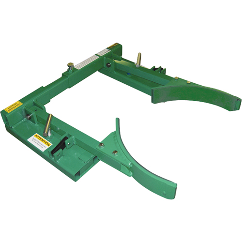 Manipulateur de baril m&eacute;canique Auto-Grip actionn&eacute; par gravit&eacute;, Pour 55 gal. US (45 gal. imp.) Nuna Depot Inc.