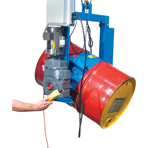 BASCULE BARIL POUDRE 3 PHASES/230V CAP 1500LB, Baril de 55 gal. US (45 gal. imp.), Capacit&eacute; 1500 lb/680 kg Nuna Depot Inc.