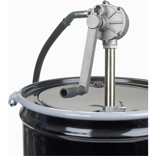 Rotary Type Drum Pump, Aluminum, Fits 15-55 Gal., 6-3/4 oz. per revolution Nuna Depot Inc.