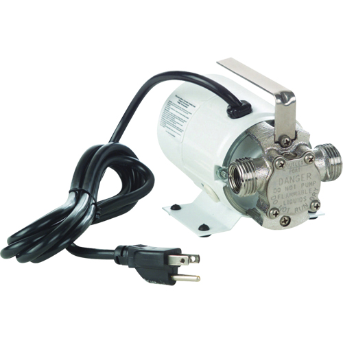 Pompes de transfert &agrave; amorçage automatique, non submersibles en laiton plaque - Pompe seulement, 115 V, 360 gal./h, 1/10 CV Nuna Depot Inc.