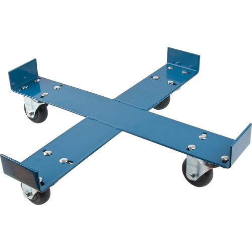 Drum Dolly, Steel, 750 lbs. Capacity, 24" Diameter, Polyolefin Casters Nuna Depot Inc.