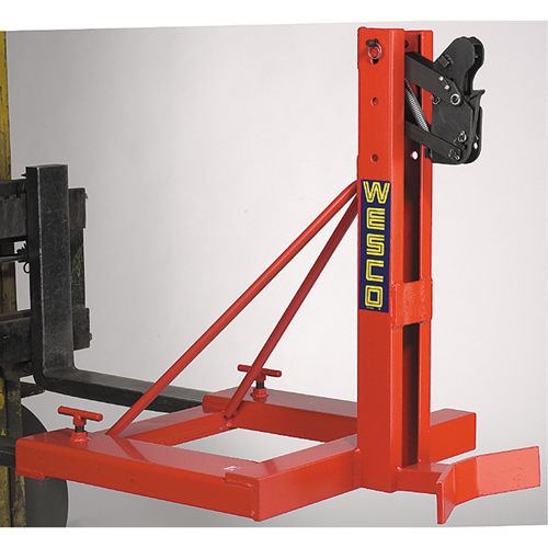 Manipulateurs de baril Gator Grip pour chariot &eacute;l&eacute;vateur, Pour 30 gal. US (25 gal. imp.) / 50 gal. US (41.6 gal. imp.) / 80 gal. US (66.6 gal. imp.) Nuna Depot Inc.
