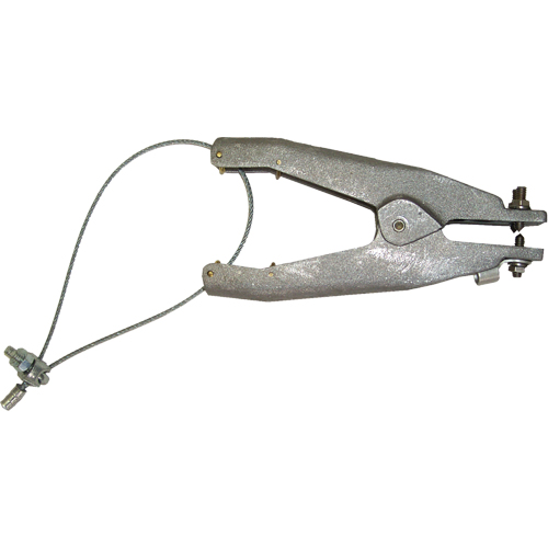 Static Grounding Clamp (GAT Series), Cast Aluminum Body Material, Stainless Steel Cup Point Material, 3 Points Configuration, 1-1/4" Max. Opening Nuna Depot Inc.