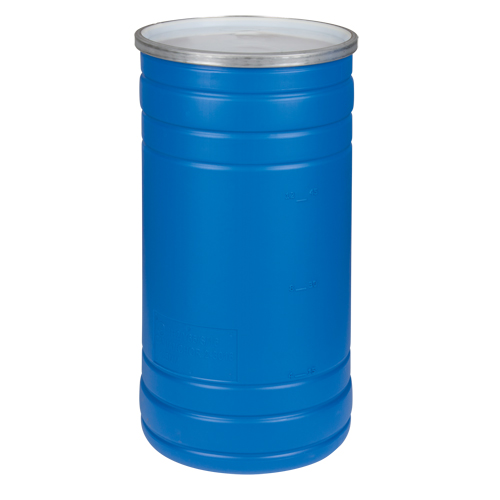 Polyethylene Drums, 15.5 US gal (12.91 imp. Gal.), Open Top, Blue Nuna Depot Inc.