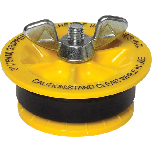 Bouchon m&eacute;canique 3" Gripper Cherne   Nuna Depot Inc.