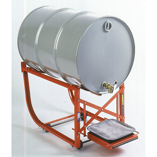 Drum Cradle with Drip Tray, 55 US gal. (45 Imperial Gal.) Capacity, 600 lbs./272 kg Load Limit Nuna Depot Inc.