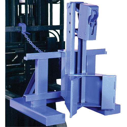 MORSPEED 1500 Forklift Drum Handler, For 55 US gal. (45 Imperial Gal.) Nuna Depot Inc.