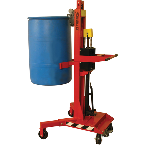 Manipulateur ergonomique de baril &agrave; port&eacute;e &eacute;lev&eacute;, DM-100-HR, 30 - 85 gal. US (25 - 70 gal. imp.) Nuna Depot Inc.