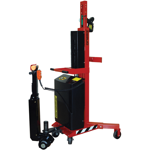 Ergonomic Drum Handler Power Lift & Drive - DM-1100-PLD, 30 - 85 US Gal. (25 - 70 Imperial Gal.) Nuna Depot Inc.