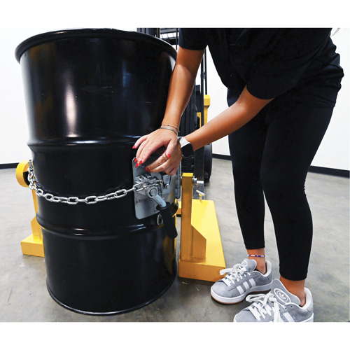 Fork Mounted Drum Carrier, For 55 US Gal. (45.8 Imperial Gal.) Nuna Depot Inc.
