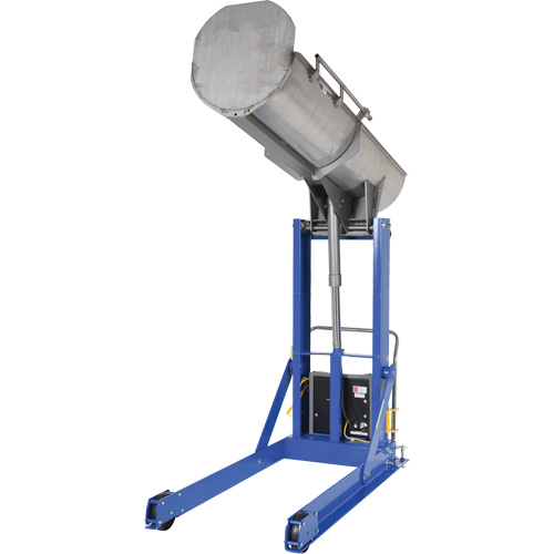 Tombereau hydraulique portatif pour baril, Pour 30 - 55 gal. US (25 - 45,8 gal. imp.) Nuna Depot Inc.