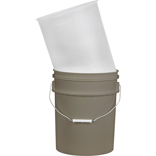 Doublure pour seau en plastique, 11-1/4" dia. x 14" h, 5 gal. US (4,16 gal. imp.) capacit&eacute; Nuna Depot Inc.