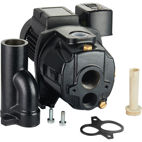 Dual Voltage Cast Iron Convertible Jet Pump, 115 V/230 V, 1400 GPH, 3/4 HP Nuna Depot Inc.