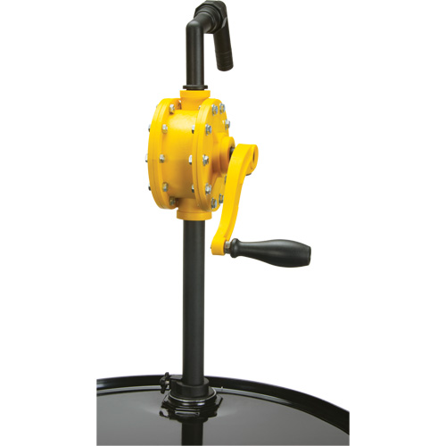 Pompe rotative pour baril, Polypropyl&egrave;ne, Pour capacit&eacute; 15 - 55 gal. US, 8 oz/course Nuna Depot Inc.