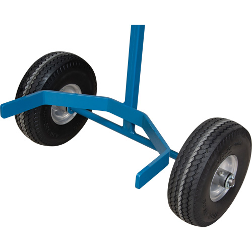 Cylinder Cart, Flat-Free Wheels, 15-1/2" W x 14-1/4" L Base, 600 lbs. Nuna Depot Inc.